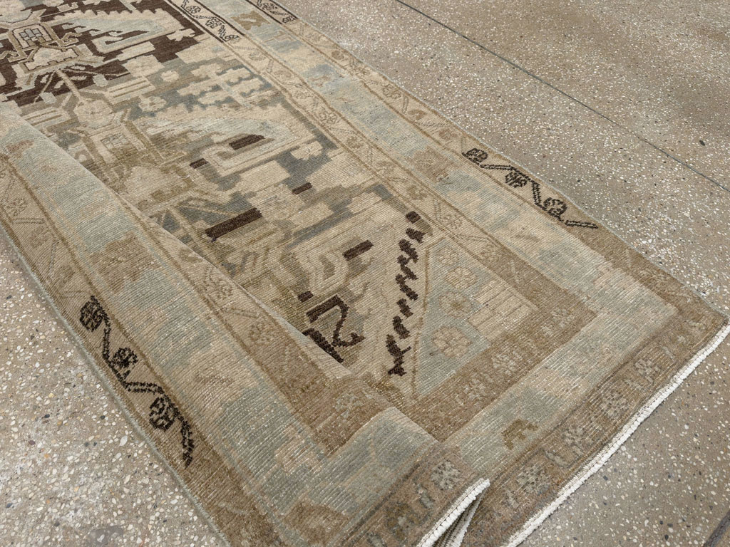 Antique Persian Malayer Runner, No.25321 - Gsblank