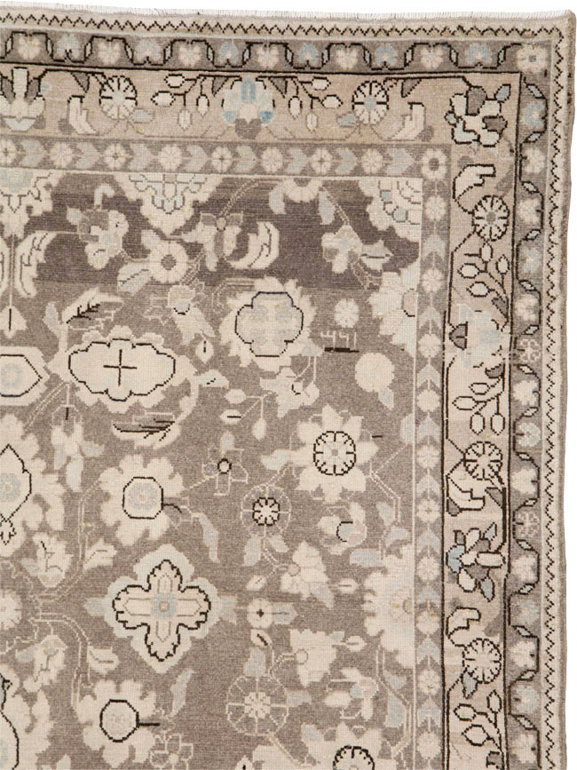 Vintage Persian Malayer Gallery Rug, No.25332 - Gsblank