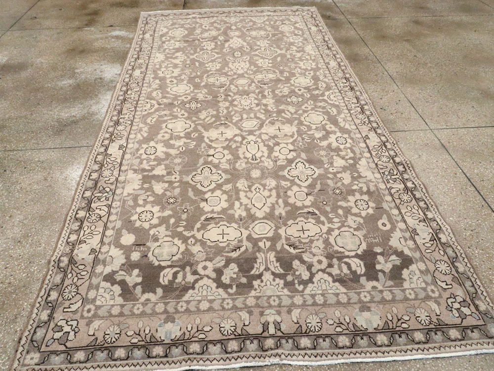 Vintage Persian Malayer Gallery Rug, No.25332 - Gsblank