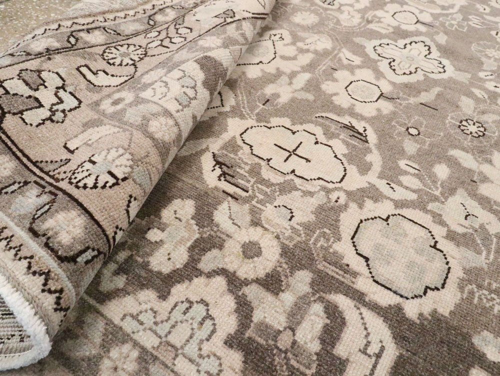 Vintage Persian Malayer Gallery Rug, No.25332 - Gsblank