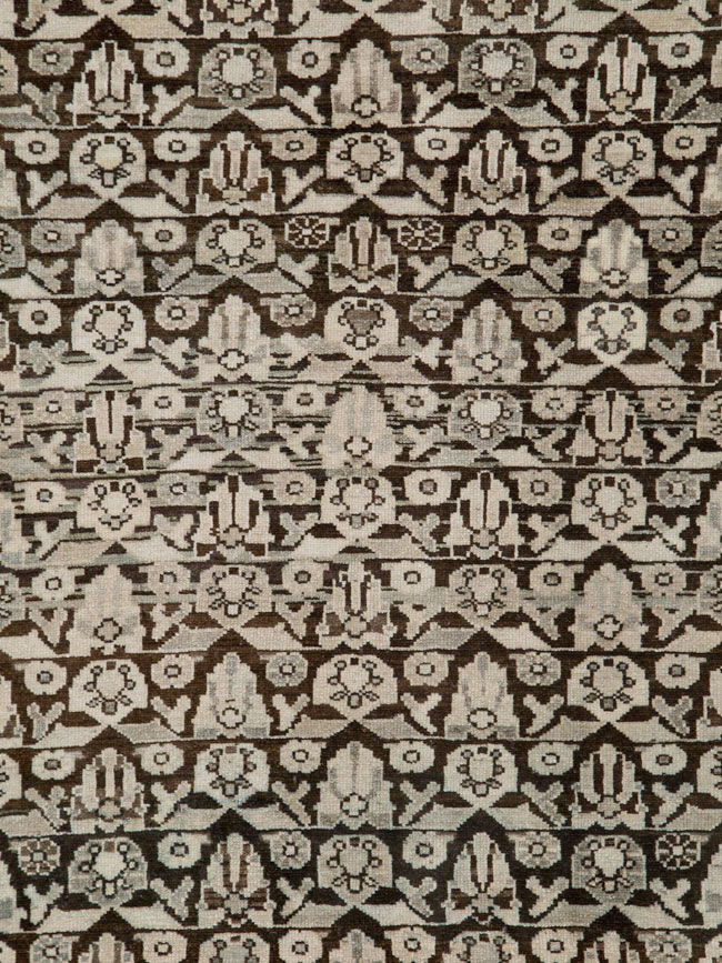 Vintage Persian Malayer Gallery Carpet, No.25334 - Gsblank