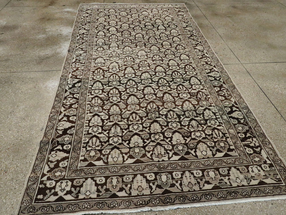 Vintage Persian Malayer Gallery Carpet, No.25334 - Gsblank