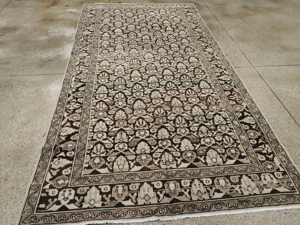 Vintage Persian Malayer Gallery Carpet, No.25334 - Gsblank