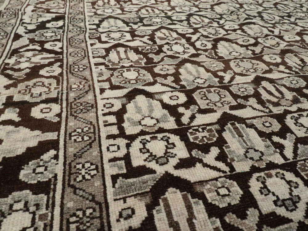 Vintage Persian Malayer Gallery Carpet, No.25334 - Gsblank