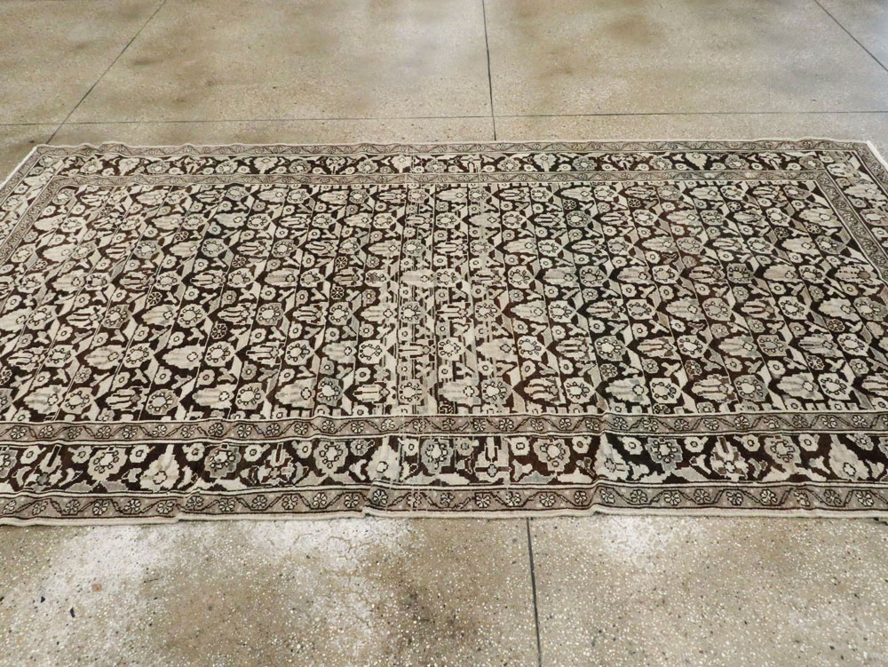 Vintage Persian Malayer Gallery Carpet, No.25334 - Gsblank