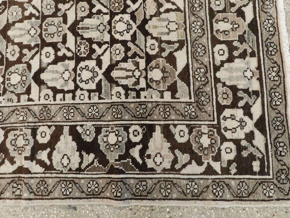 Vintage Persian Malayer Gallery Carpet, No.25334 - Gsblank