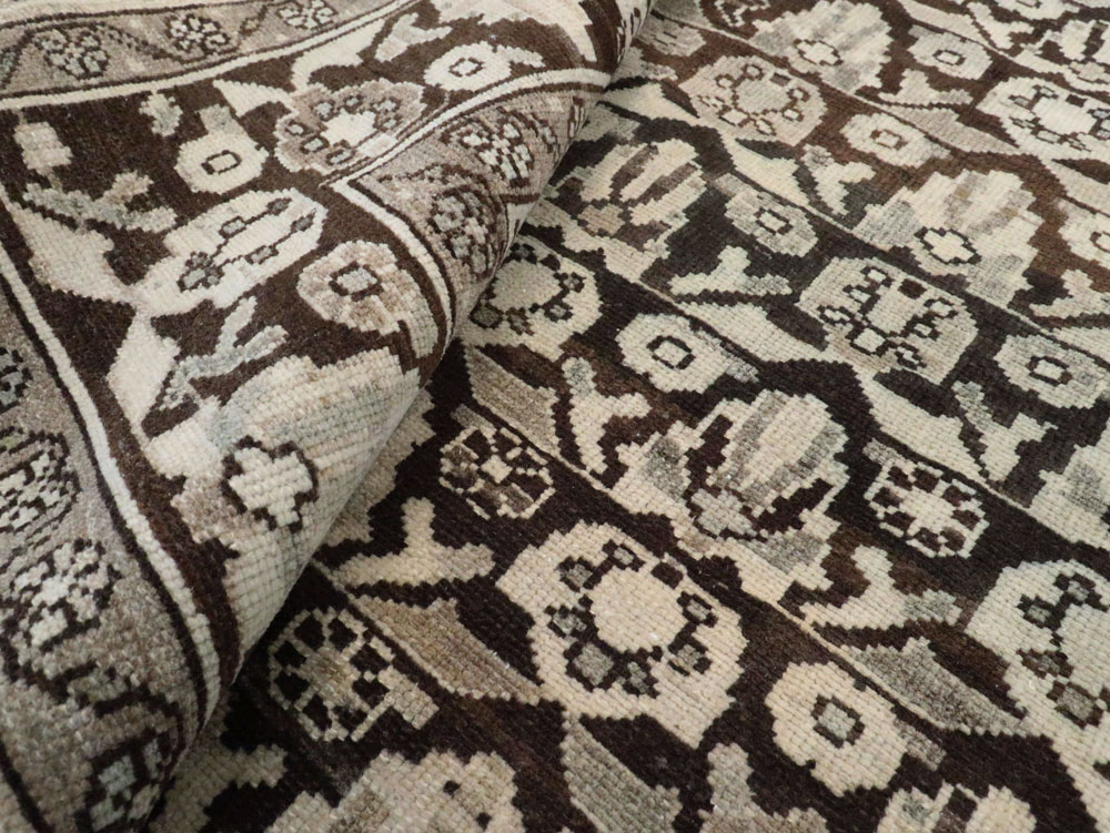 Vintage Persian Malayer Gallery Carpet, No.25334 - Gsblank