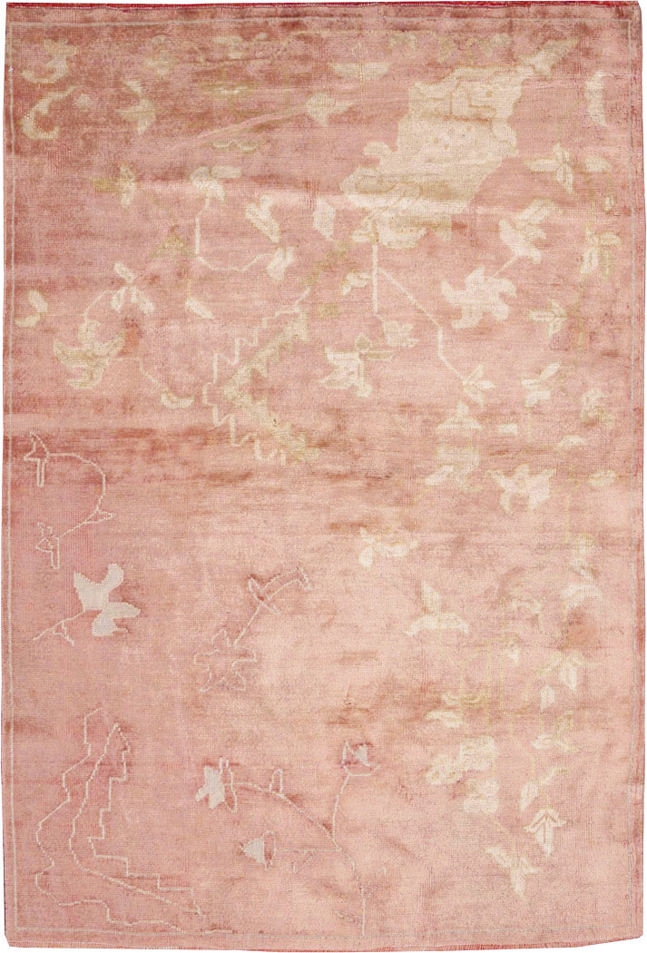 Antique Turkish Oushak Rug, No.25336 - Gsblank