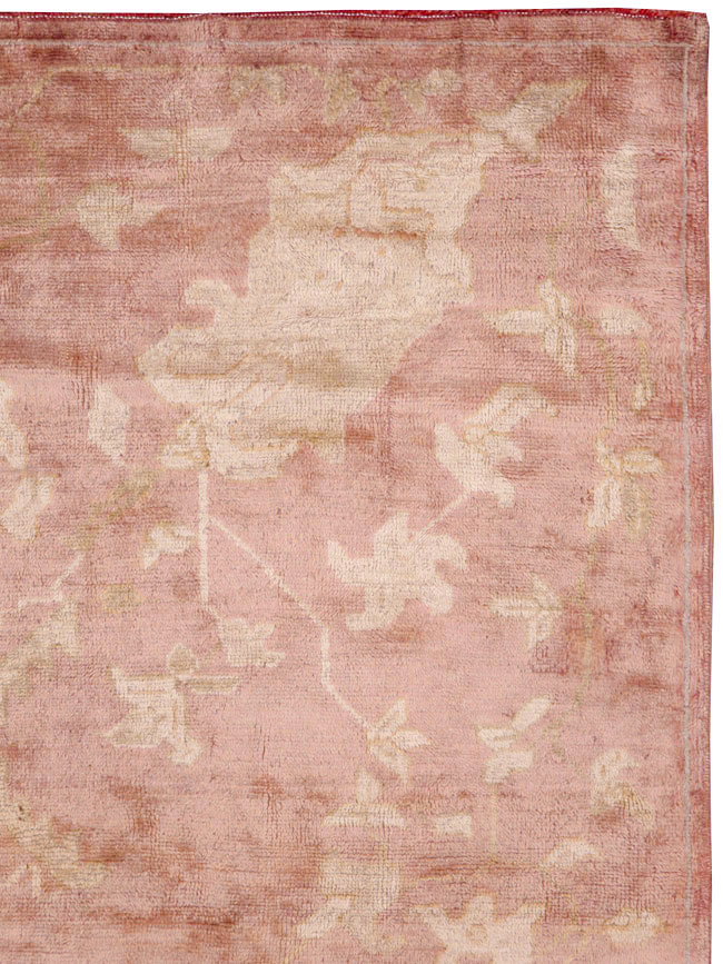 Antique Turkish Oushak Rug, No.25336 - Gsblank