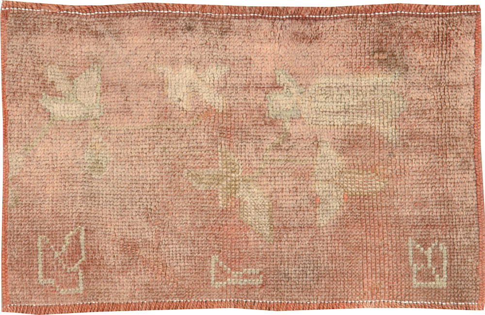 Antique Turkish Oushak Rug, No.25340 - Gsblank