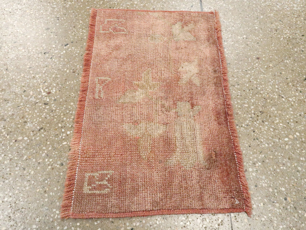 Antique Turkish Oushak Rug, No.25340 - Gsblank