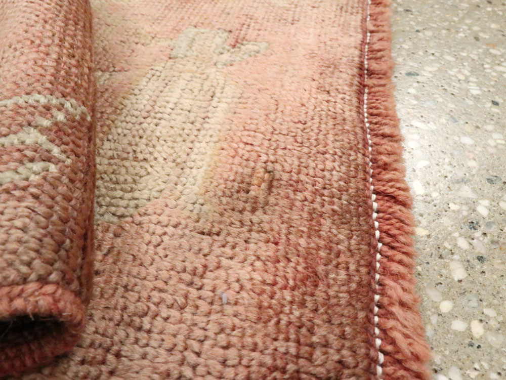 Antique Turkish Oushak Rug, No.25340 - Gsblank