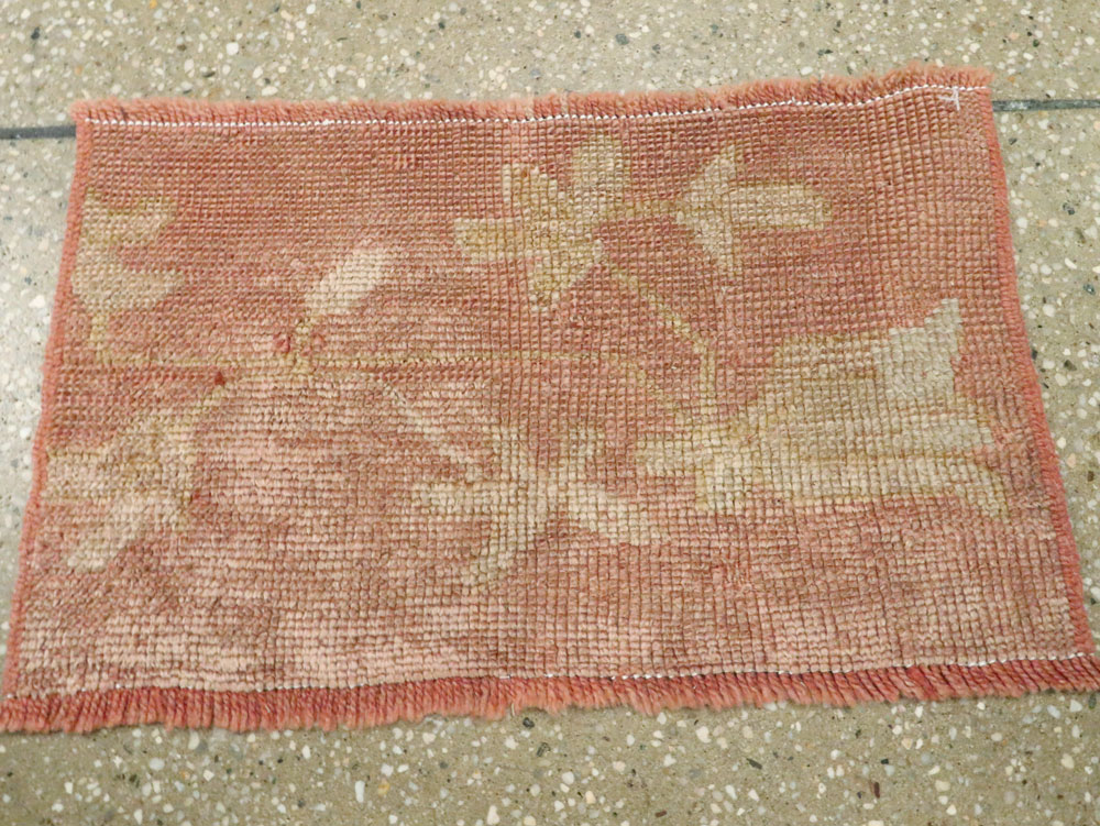 Antique Turkish Oushak Rug, No.25341 - Gsblank