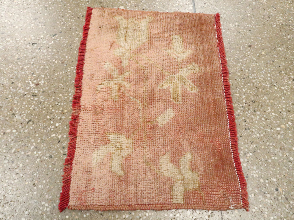 Antique Turkish Oushak Rug, No.25342 - Gsblank