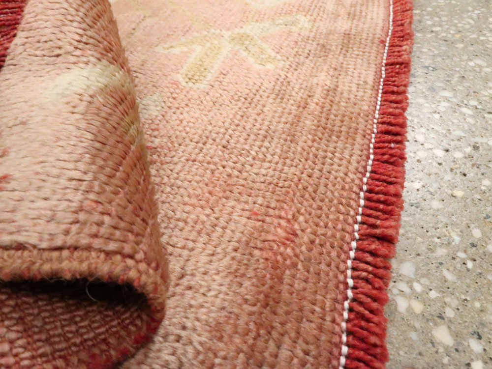 Antique Turkish Oushak Rug, No.25342 - Gsblank