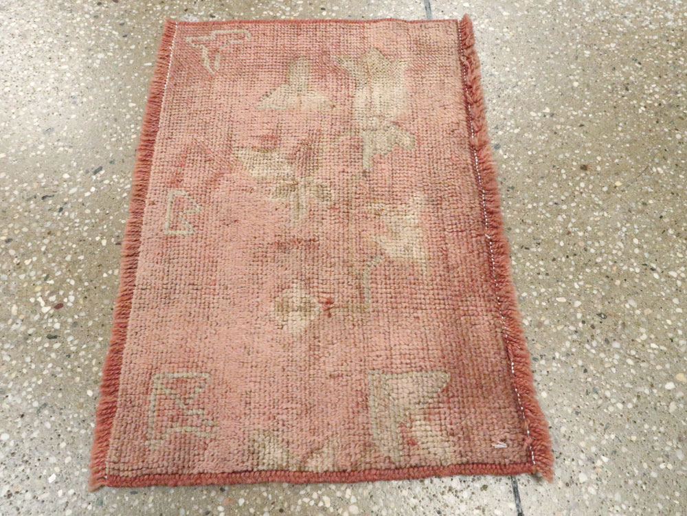 Antique Turkish Oushak Rug, No.25343 - Gsblank