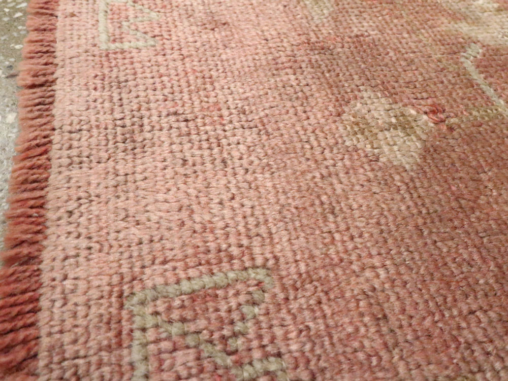 Antique Turkish Oushak Rug, No.25343 - Gsblank