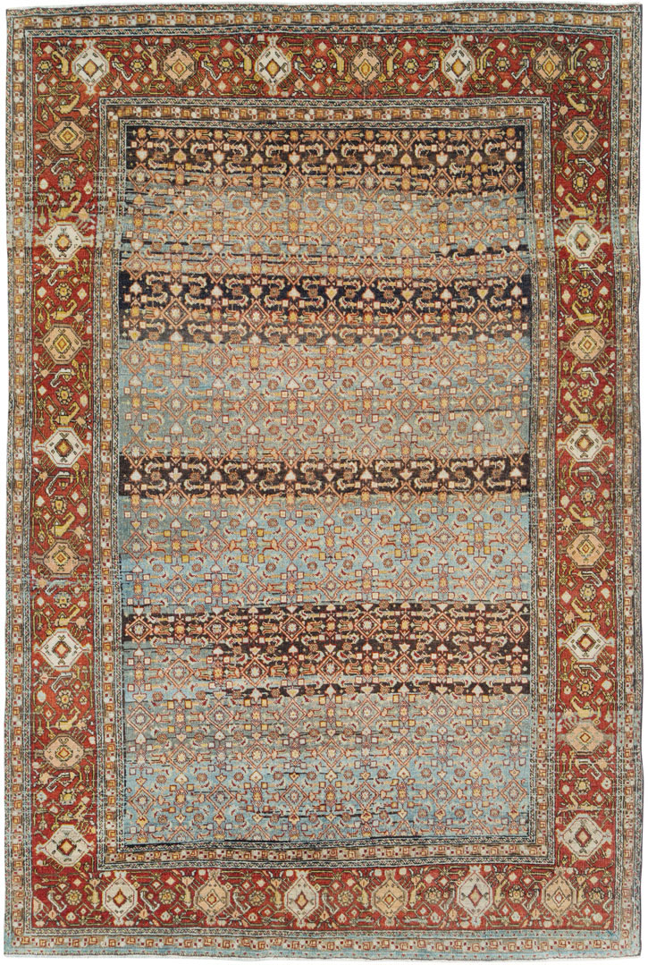 Antique Persian Bidjar Rug, No.25346 - Gsblank