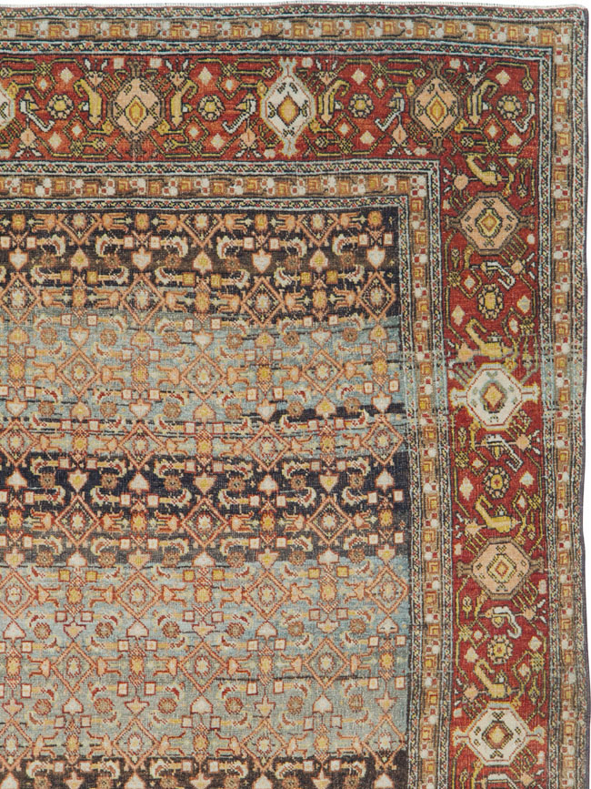 Antique Persian Bidjar Rug, No.25346 - Gsblank