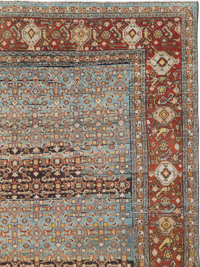 Antique Persian Bidjar Rug, No.25346 - Gsblank