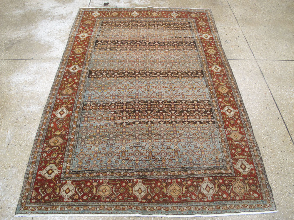Antique Persian Bidjar Rug, No.25346 - Gsblank