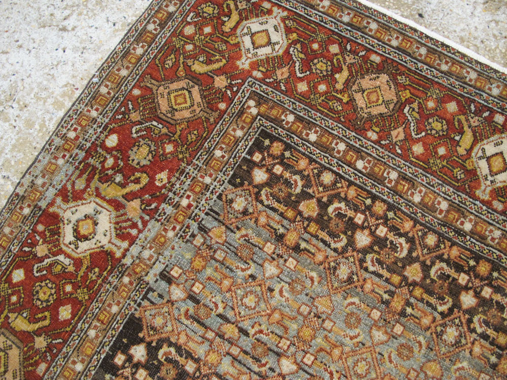 Antique Persian Bidjar Rug, No.25346 - Gsblank