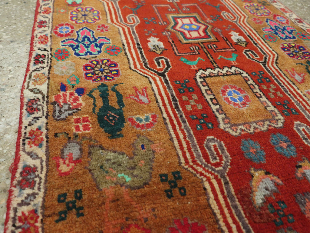 Vintage Persian Tabriz Runner, No.25348 - Gsblank
