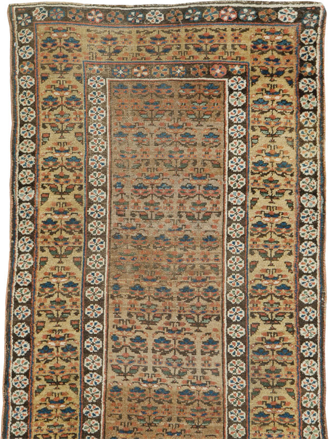 Antique Persian Kurdish Runner, No.25361 - Gsblank