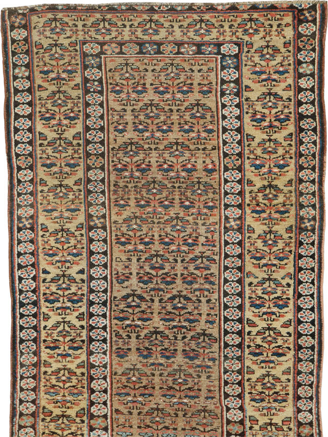 Antique Persian Kurdish Runner, No.25361 - Gsblank