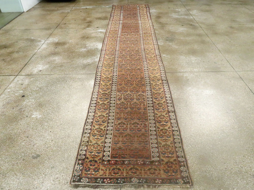 Antique Persian Kurdish Runner, No.25361 - Gsblank