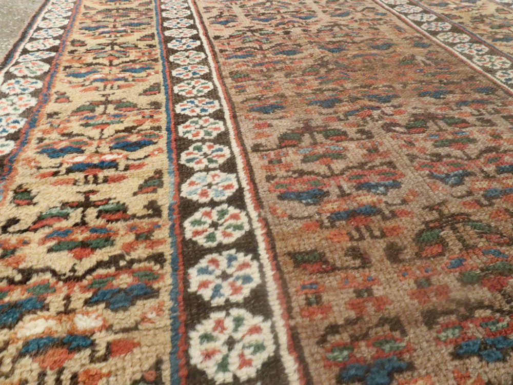 Antique Persian Kurdish Runner, No.25361 - Gsblank