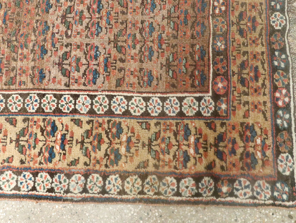 Antique Persian Kurdish Runner, No.25361 - Gsblank