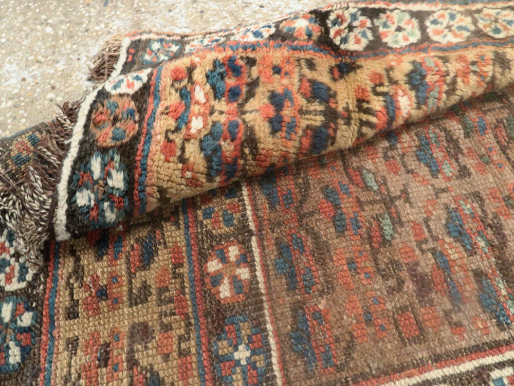 Antique Persian Kurdish Runner, No.25361 - Gsblank