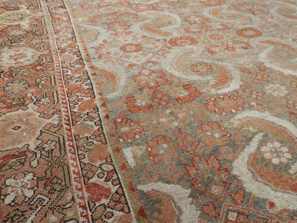 Antique Persian Malayer Room Size Carpet, No.25368 - Gsblank