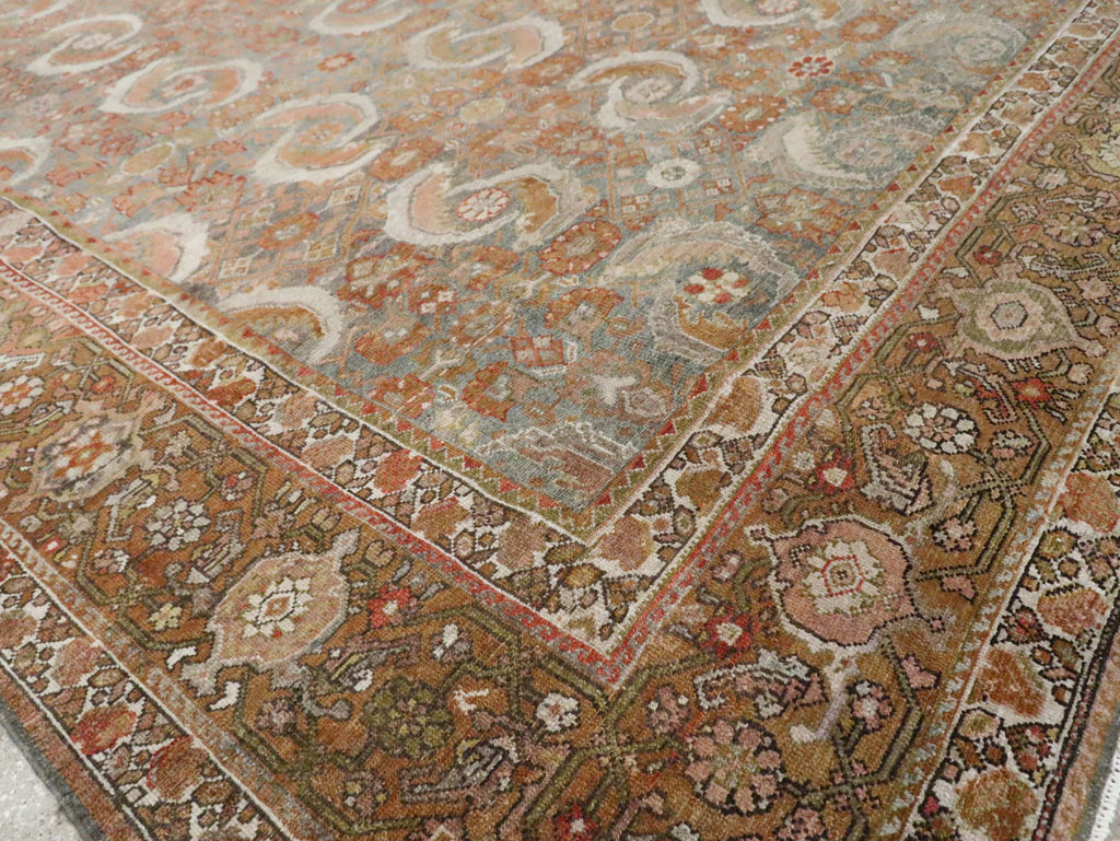 Antique Persian Malayer Room Size Carpet, No.25368 - Gsblank