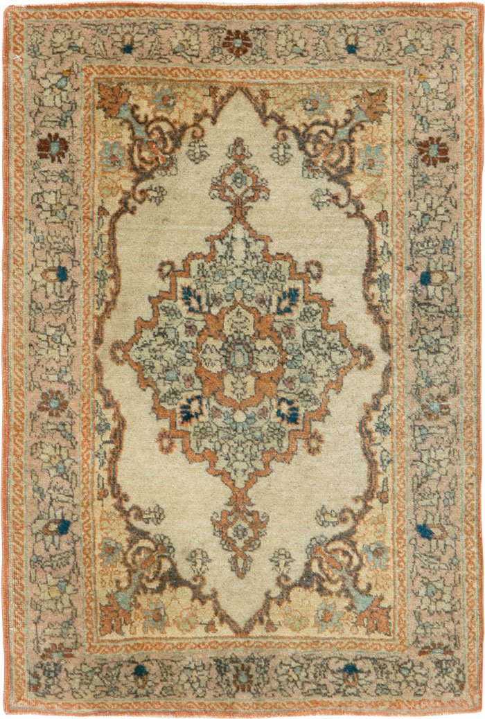 Antique Persian Tabriz Hagi Jalili Rug, No.25388 - Gsblank