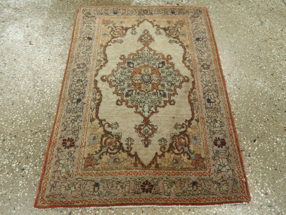 Antique Persian Tabriz Hagi Jalili Rug, No.25388 - Gsblank