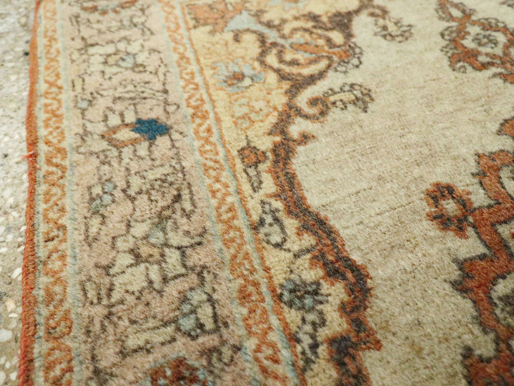 Antique Persian Tabriz Hagi Jalili Rug, No.25388 - Gsblank