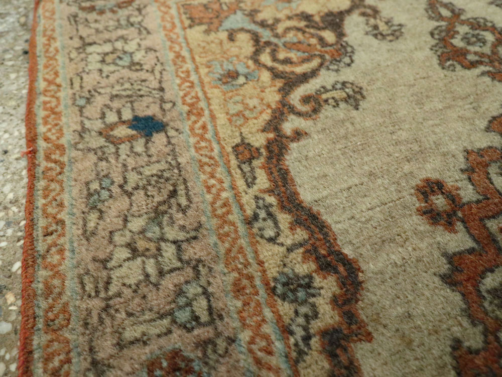 Antique Persian Tabriz Hagi Jalili Rug, No.25388 - Gsblank