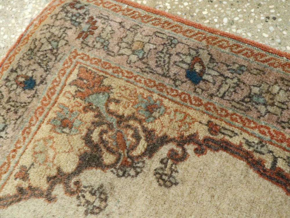 Antique Persian Tabriz Hagi Jalili Rug, No.25388 - Gsblank