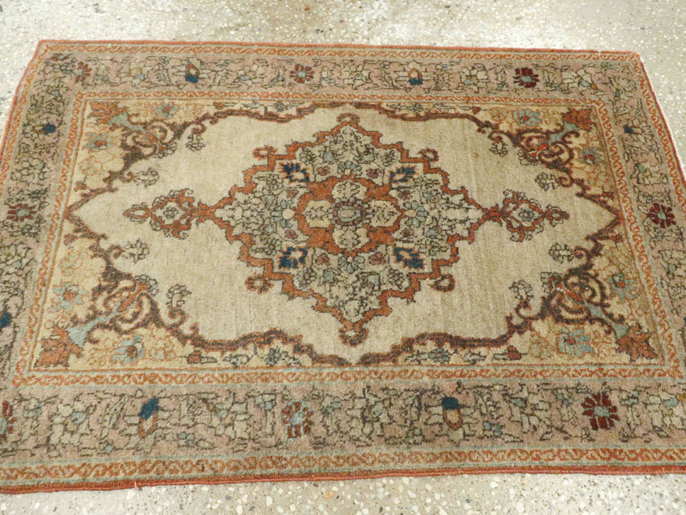Antique Persian Tabriz Hagi Jalili Rug, No.25388 - Gsblank