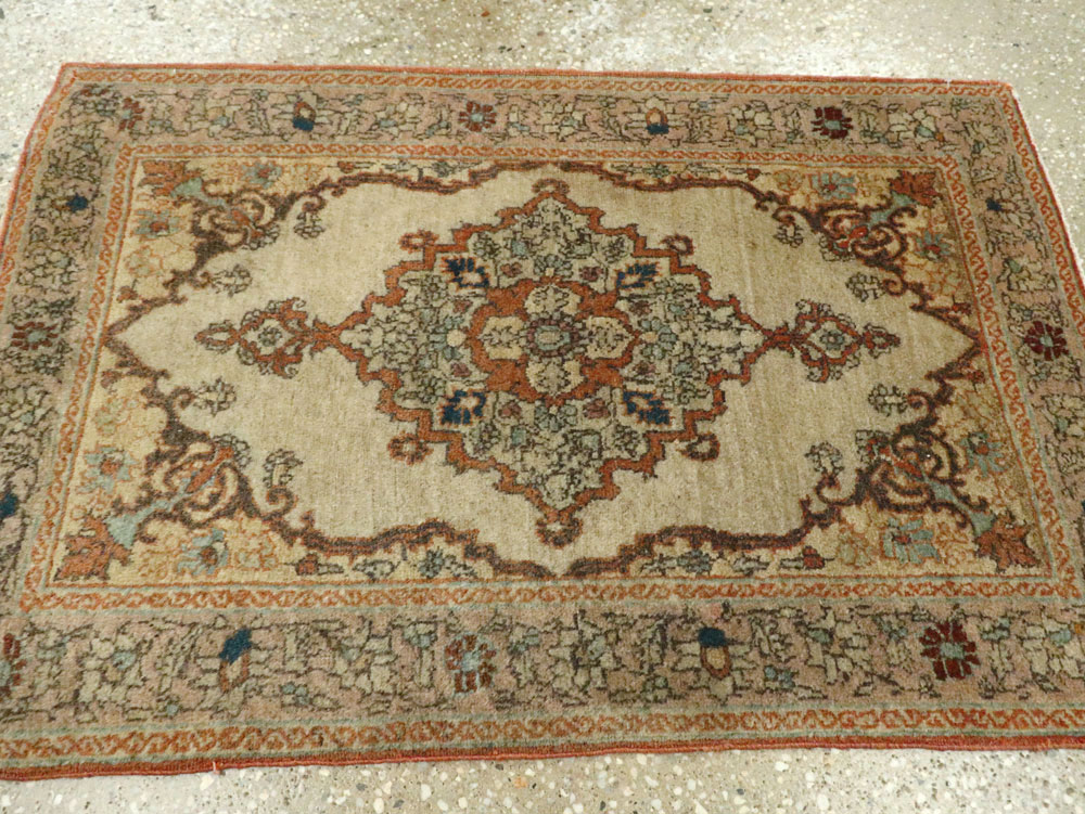 Antique Persian Tabriz Hagi Jalili Rug, No.25388 - Gsblank