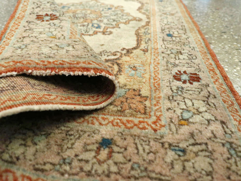 Antique Persian Tabriz Hagi Jalili Rug, No.25388 - Gsblank