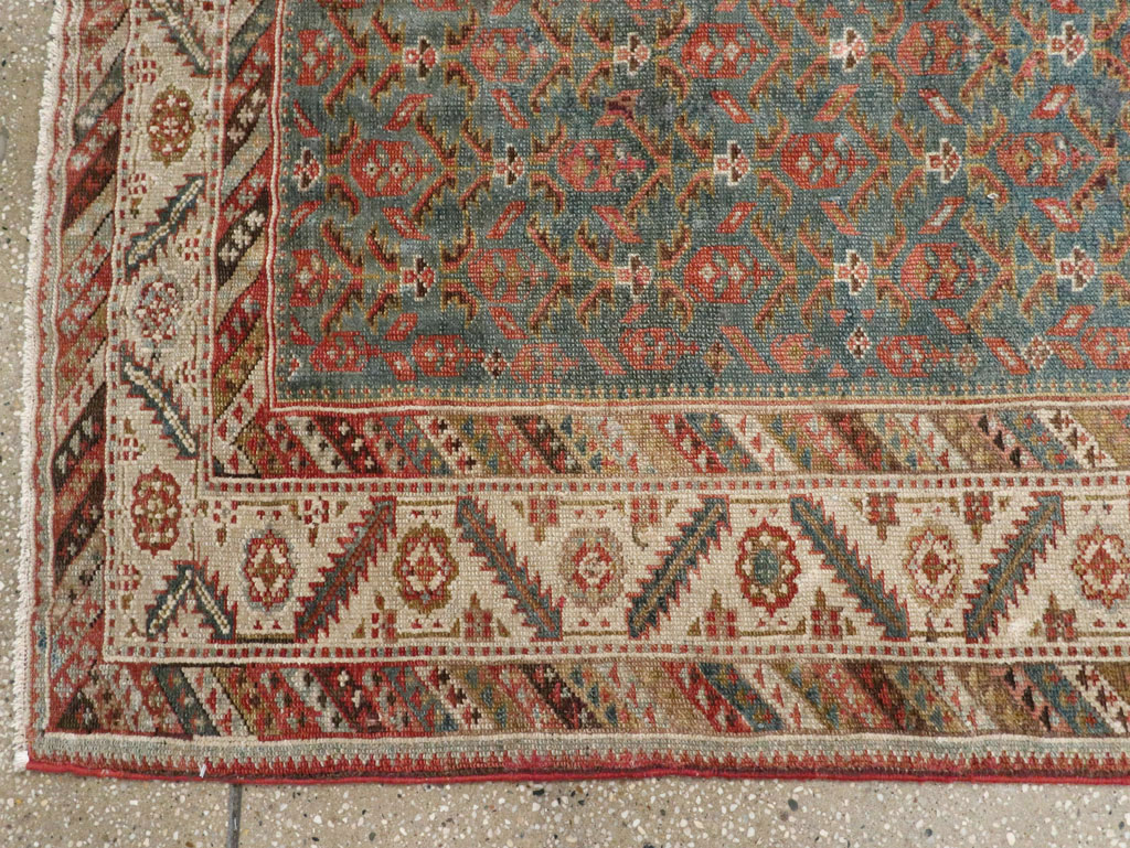 Antique Persian Malayer Long Runner, No.25389 - Gsblank