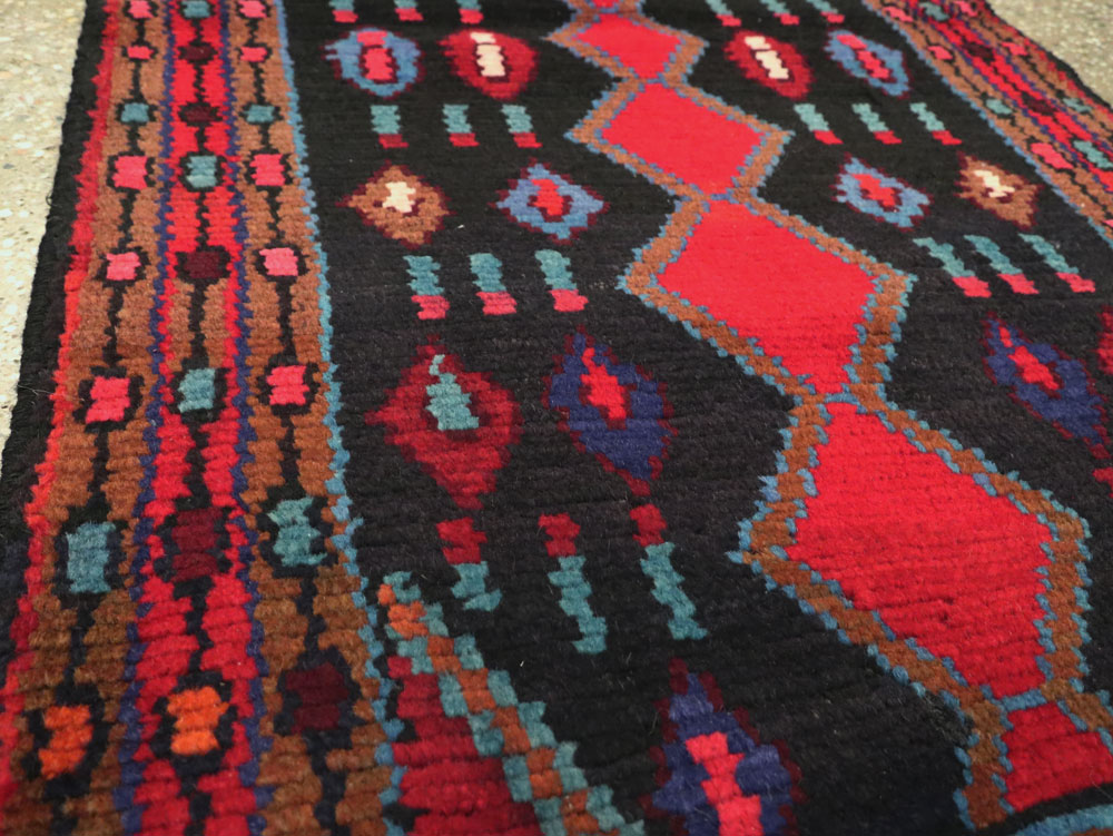 Vintage Persian Hamadan Runner, No.25404 - Gsblank