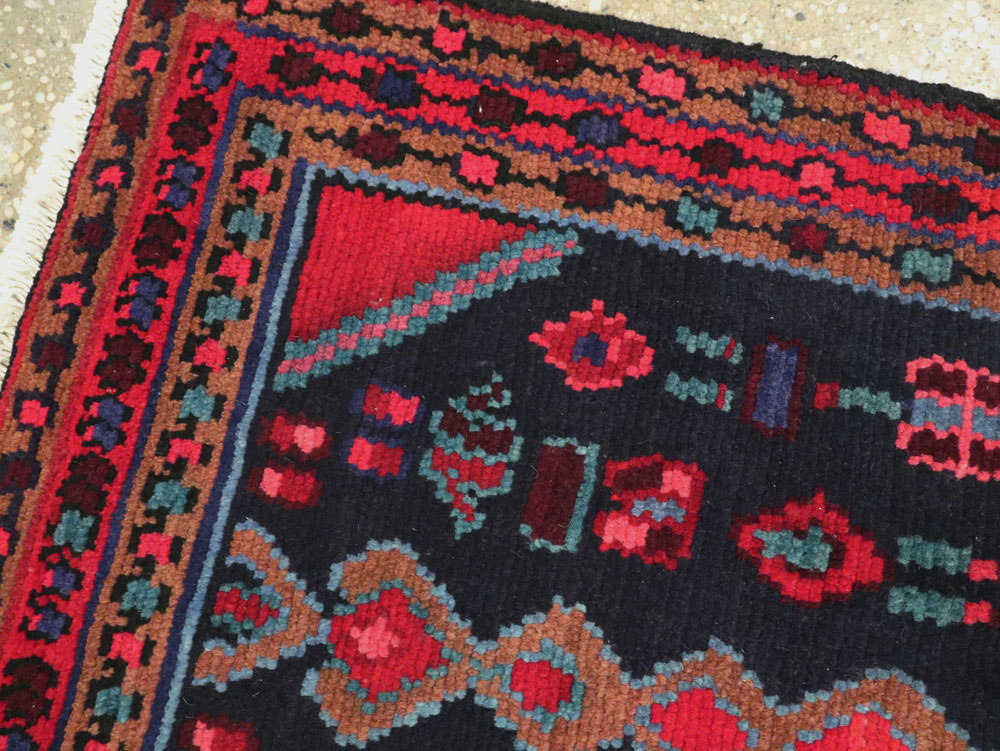 Vintage Persian Hamadan Runner, No.25404 - Gsblank