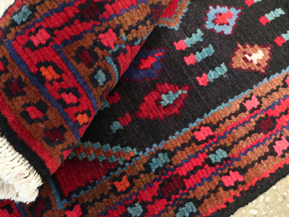 Vintage Persian Hamadan Runner, No.25404 - Gsblank