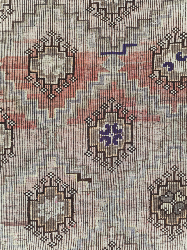 Vintage Turkish Flatweave, No.25410 - Gsblank