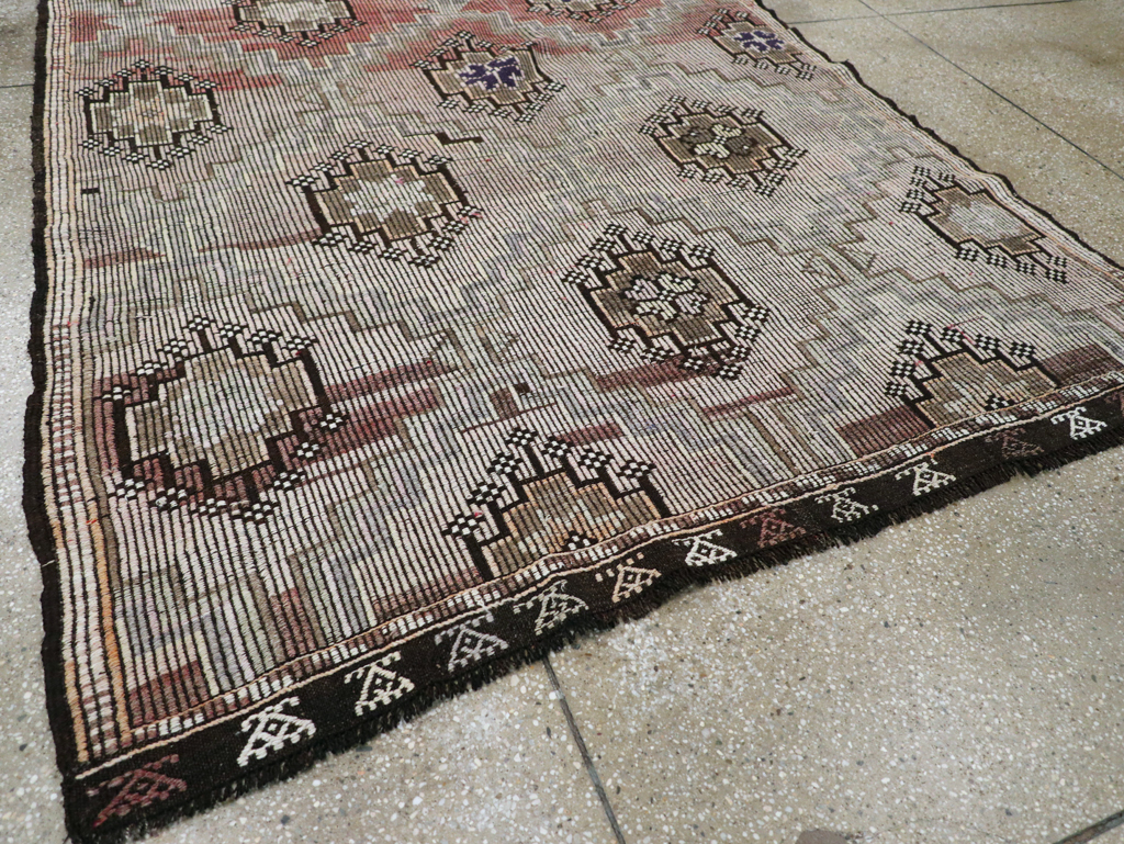 Vintage Turkish Flatweave, No.25410 - Gsblank