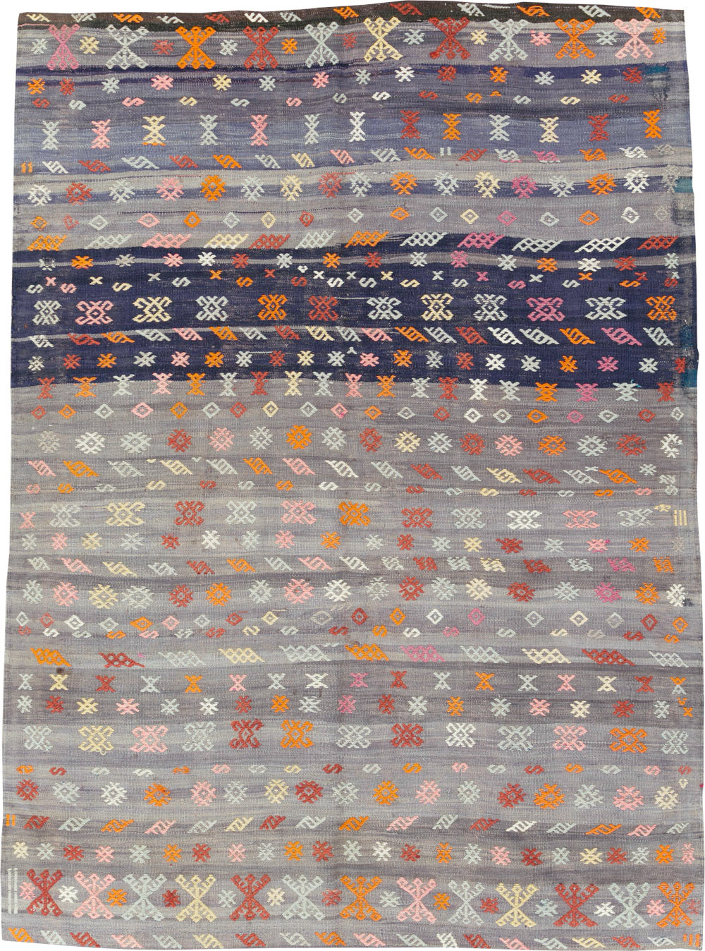 Vintage Turkish Kilim, No.25437 - Gsblank